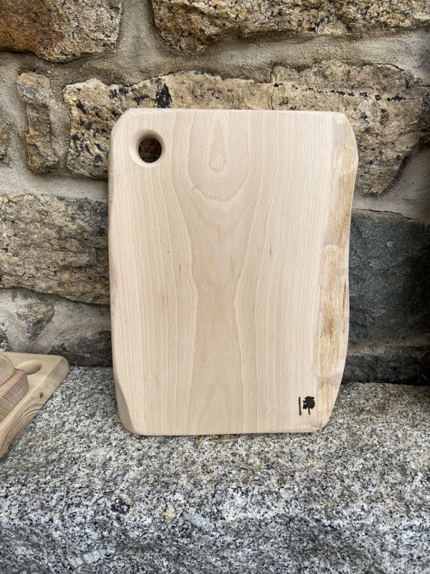 Plateau de service en h&ecirc;tre de l'Aubrac Branchaloux