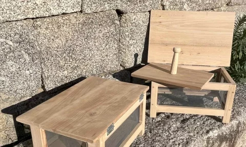 Accessoires de cuisine en bois d'Aubrac