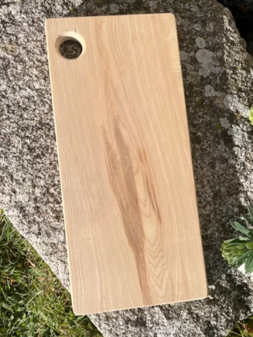 Planche à découper rectangle en bois modèle "Recoules"